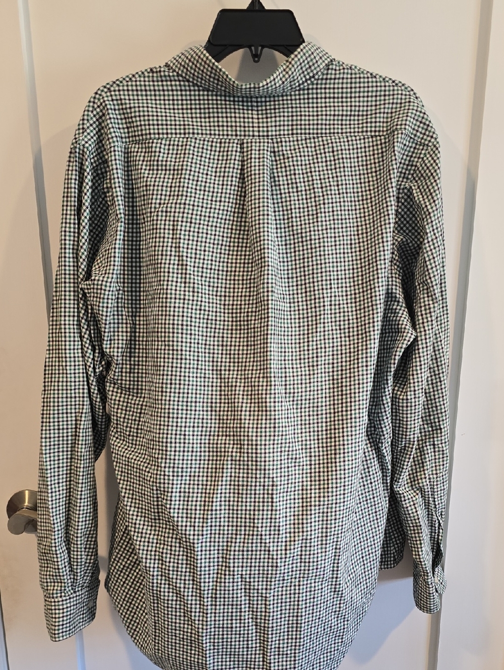 Ralph Lauren Mens Custom Fit Plaid Button Down 100% Cotton| Size Large - Picture 5 of 6